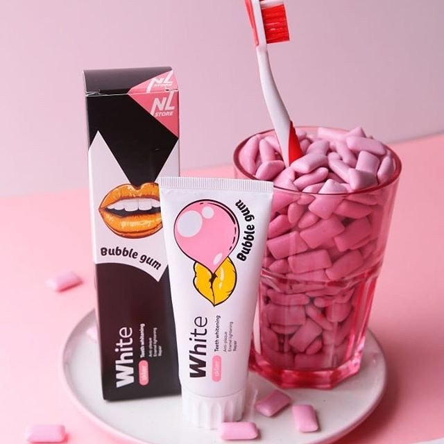 Зубная паста Sklaer White Bubble gum